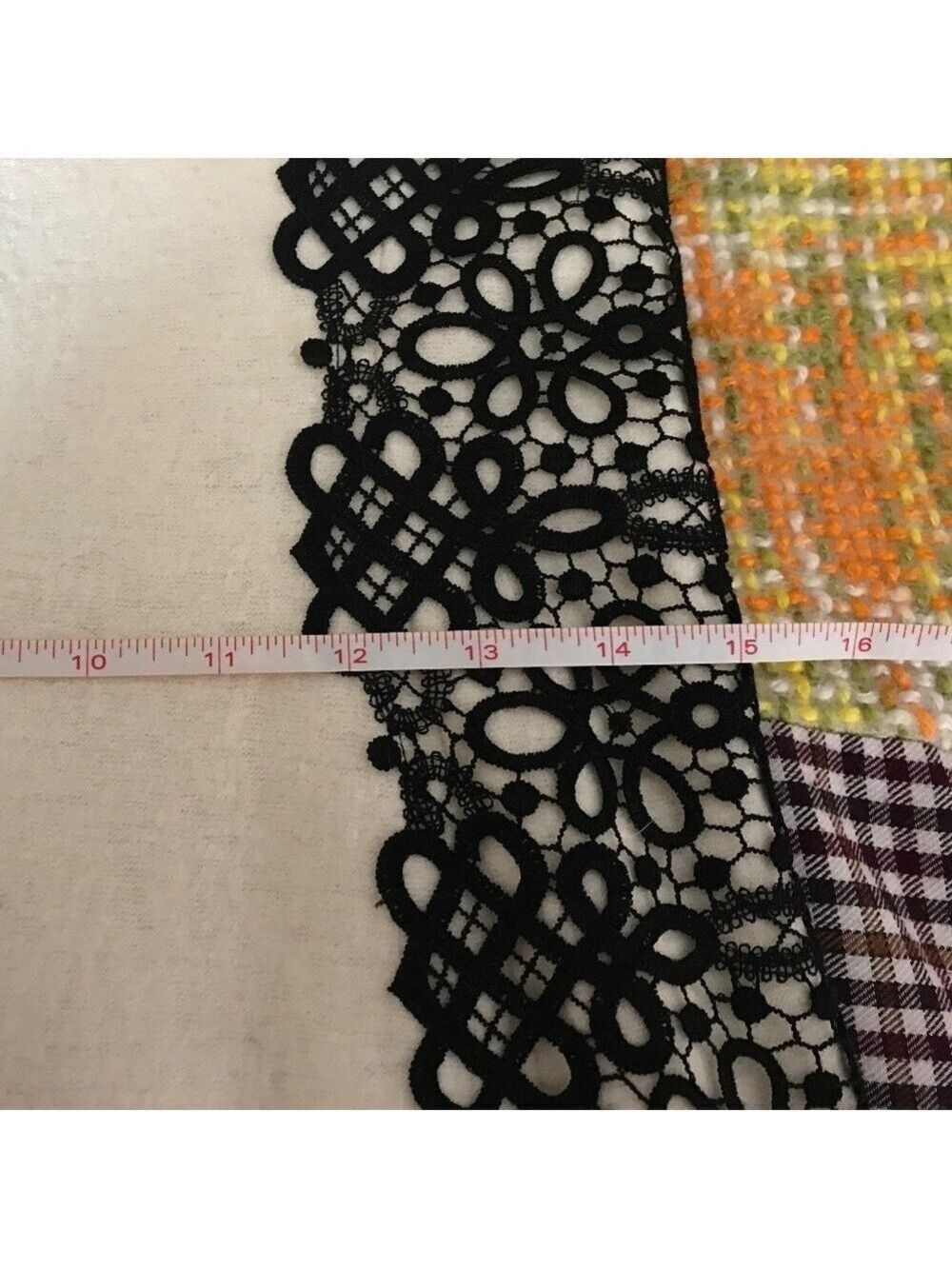 Banana Republic Sheath Dress Lace Trim Winter White Size 4 - Picture 11 of 13